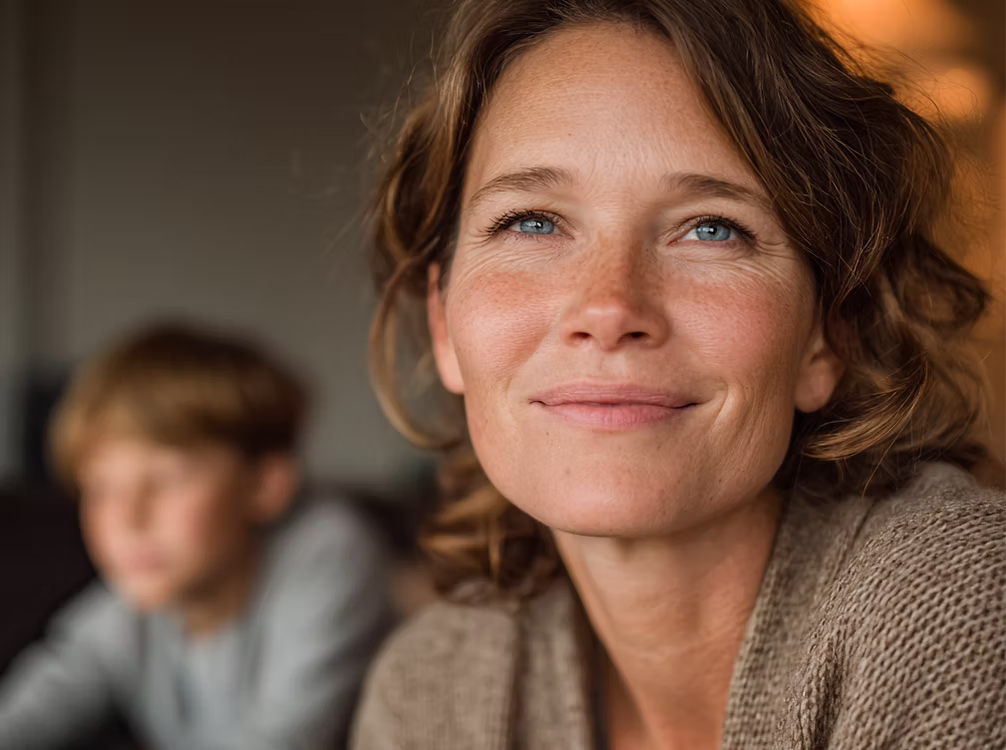 Entspannte Mutter — endlich wieder durchatmen